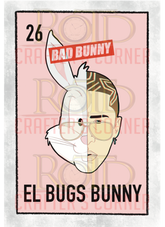 DTF Screen Print Image - 26 El Bugs Bunny